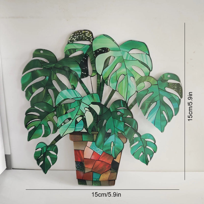 Gluschwein - Sonnenblume Acryl Fenster hÀngend