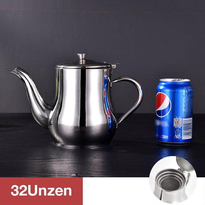 Gluschwein - Edelstahlöler mit Filter 32 Unzen