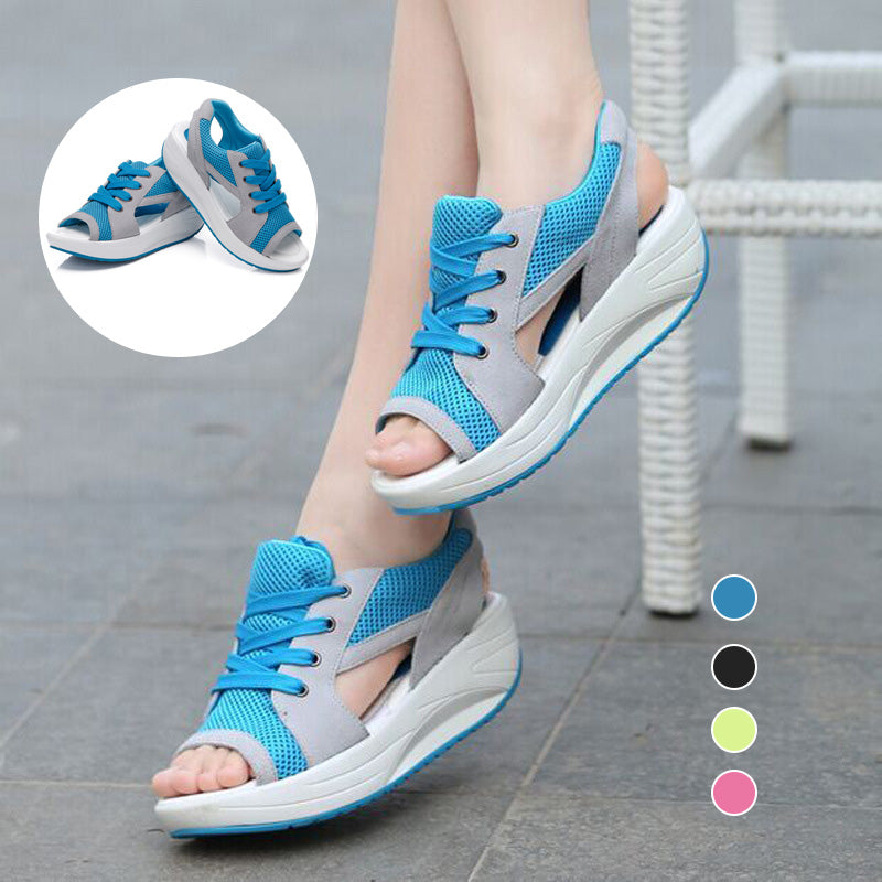 Gluschwein - Sportliche Freizeitschuhe für Damen mit dicker Sohle