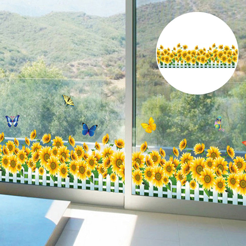 Gluschwein - Natürliche 3D-Blumen-Wanddekoration aus grünem Gras