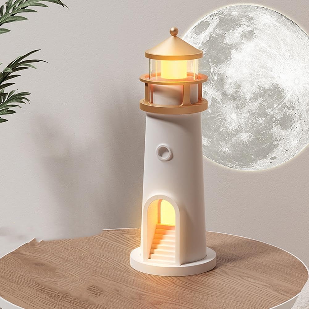 LightHouseLamp - con proyección de la luna
