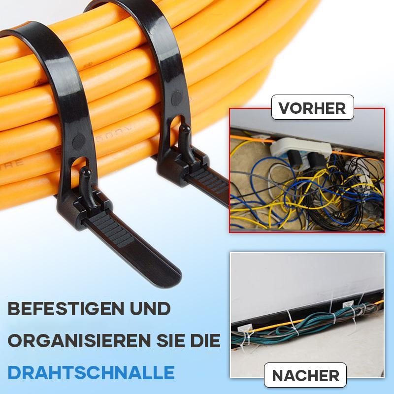 Gluschwein - Wiederverwendbare Kabelbinder (100 Stücke)