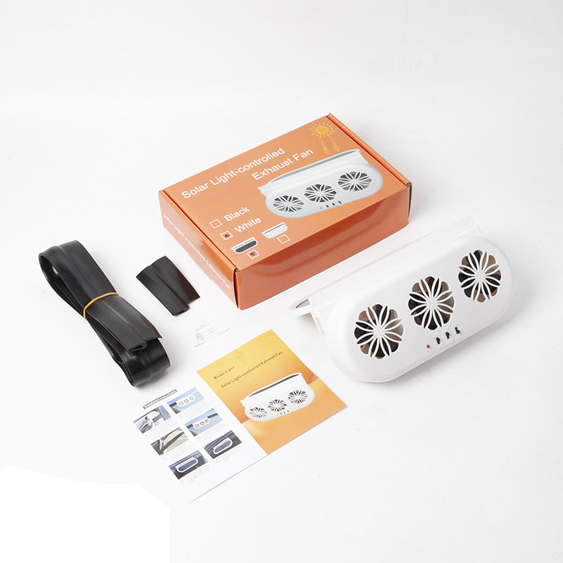 Gluschwein - Solarbetriebener Autoabluftventilator