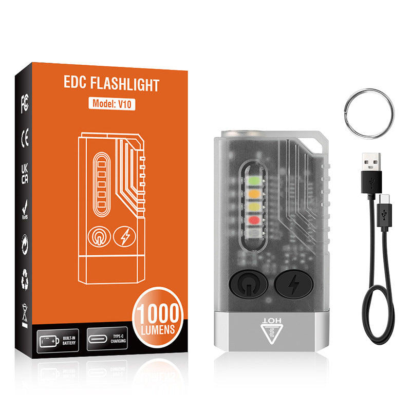 Gluschwein - Draagbare minizaklamp V10 transparent