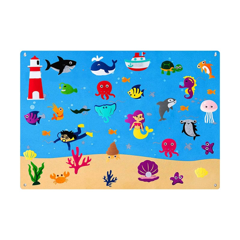Graphiques en flanelle pour enfants