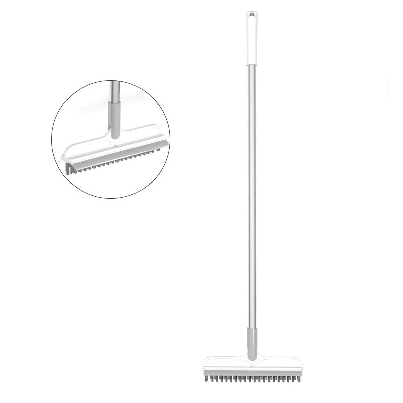 Gluschwein - Badezimmer-Reinigungsbürste mit langem Stiel Weiß 90cm