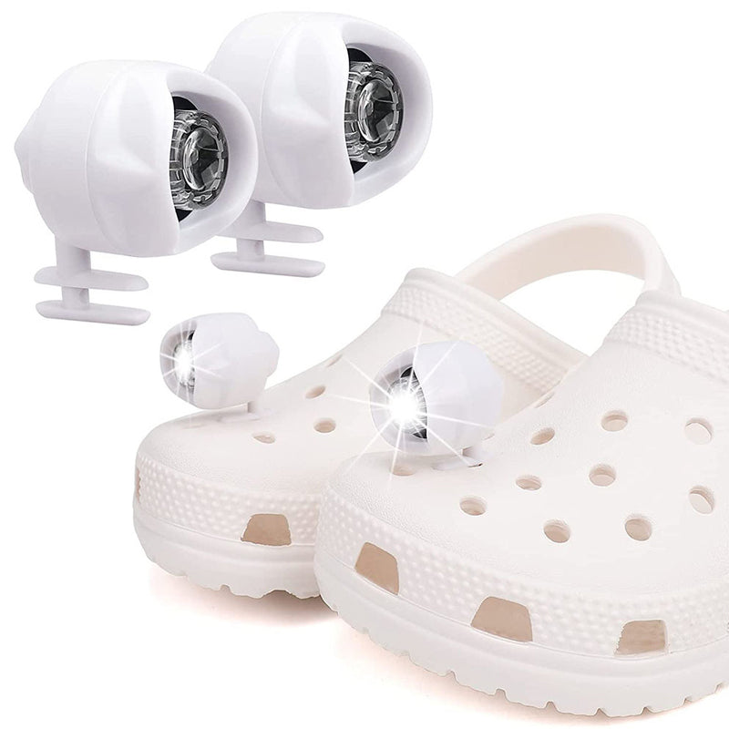 Gluschwein - Schuhlicht dekorative Beleuchtung Weiß 2 Stück