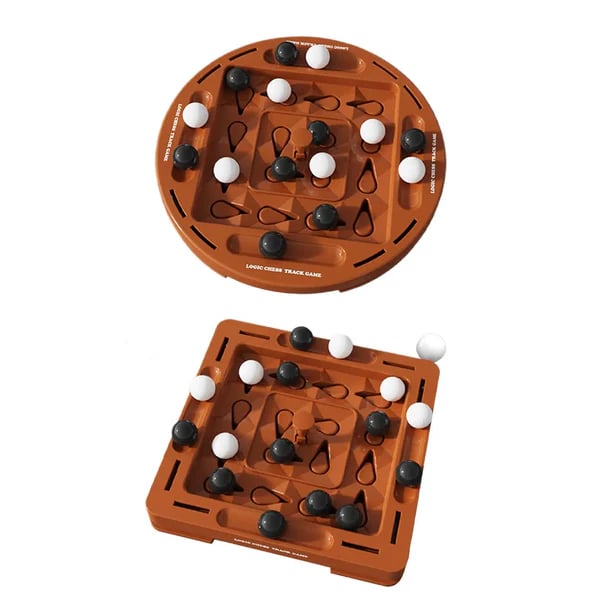 Juego de mesa educativo de lógica orbital.