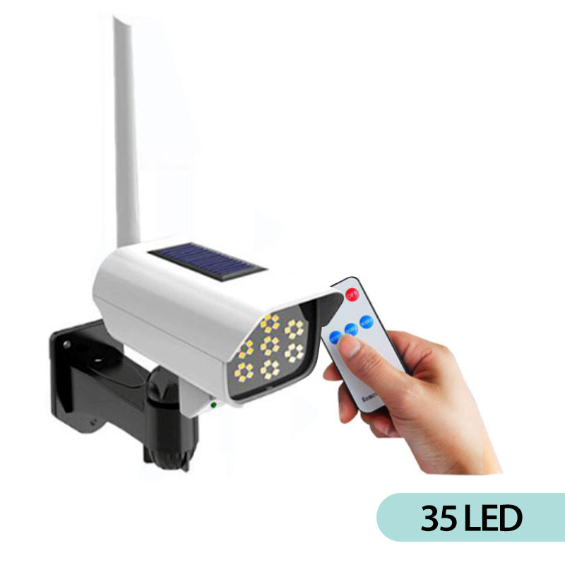 Gluschwein - Solarsensorlicht 35LED WEISS