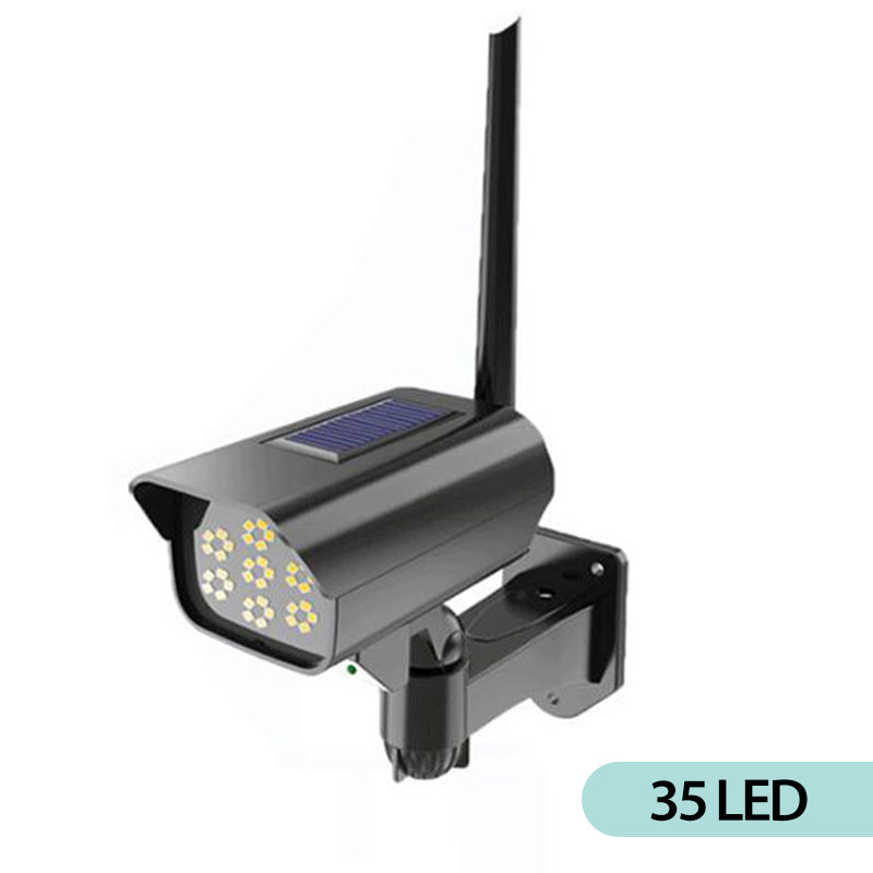 Gluschwein - Solarsensorlicht 35LED SCHWARZ