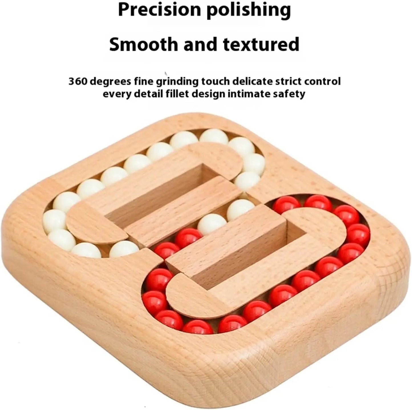Drehbares Holzpuzzle-Spielzeug zur Stresslinderung und Konzentrationsförderung