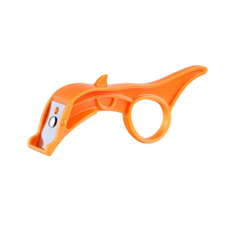 Gluschwein - Kreatives Obstschälmesser orange