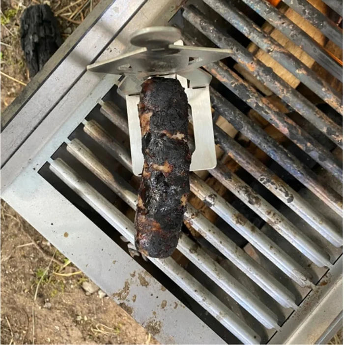 Gluschwein - BBQ-Wursthalter aus Edelstahl