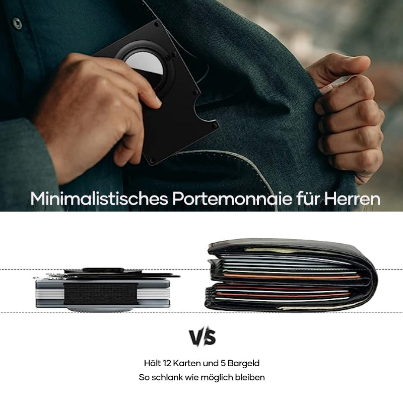 Gluschwein - Aluminium-Kartenetui für Herren