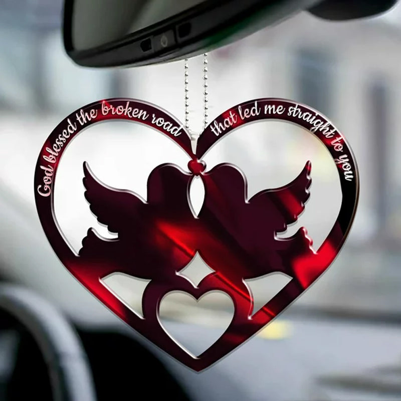 Gluschwein - Auto Patio Acryl Anhänger Charms