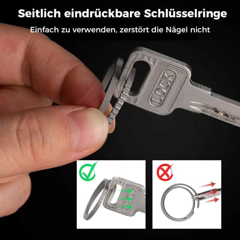Gluschwein - Karabiner Schlüsselanhänger Clip