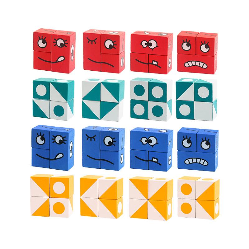 Gluschwein - Puzzle-Bauwürfel