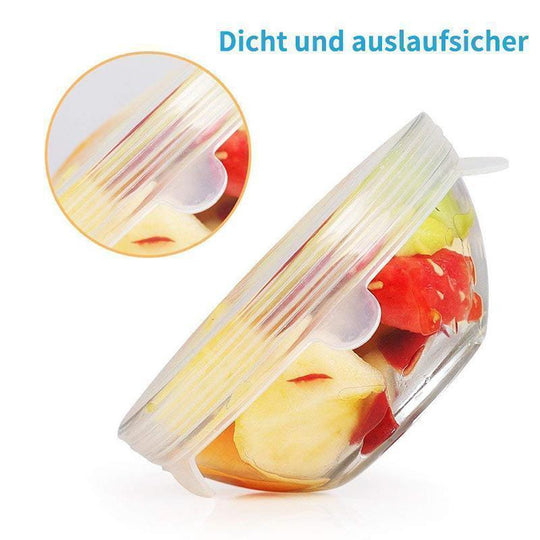 Gluschwein - Silikon-Stretchdeckel, 6STK