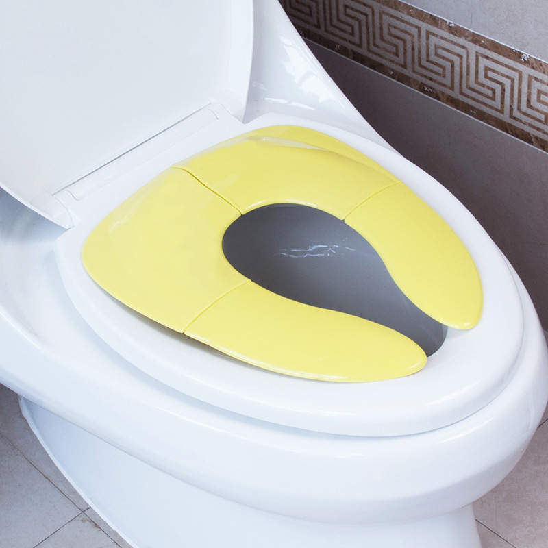 Gluschwein - Klappbarer Kinder-Reise-Toilettensitz Gelb