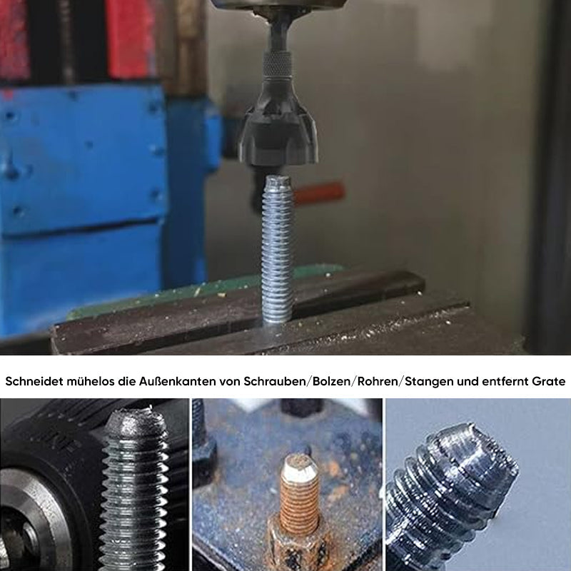 Gluschwein - Entgratungswerkzeug für Außenfase mit Wolframcarbid-Klinge