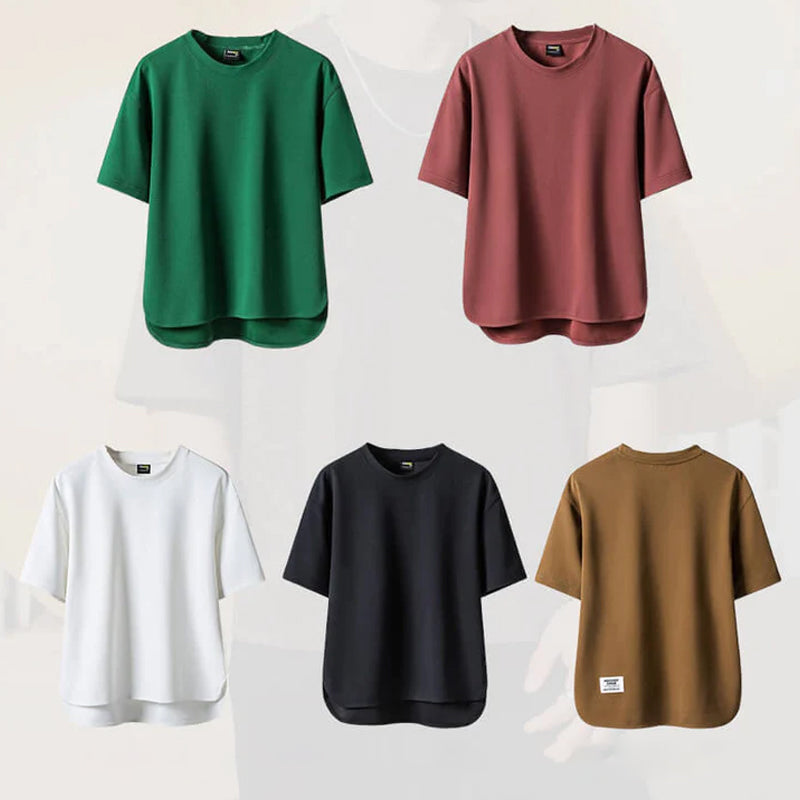 Gluschwein - Kurzarm-T-Shirt aus Baumwolle für Herren