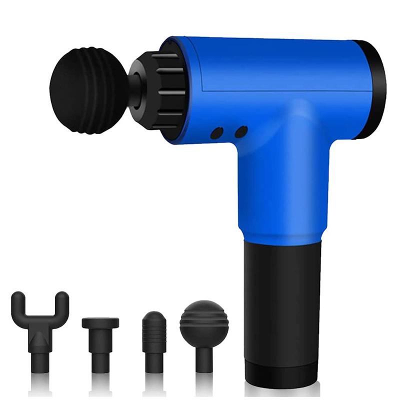 Gluschwein - Drahtloses Handmassagegerät für tiefe Muskeln Blau