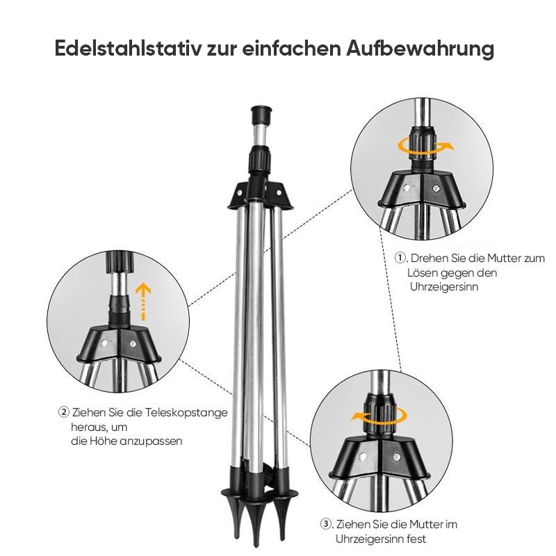 Gluschwein - Automatischer rotierender Stativsprinkler