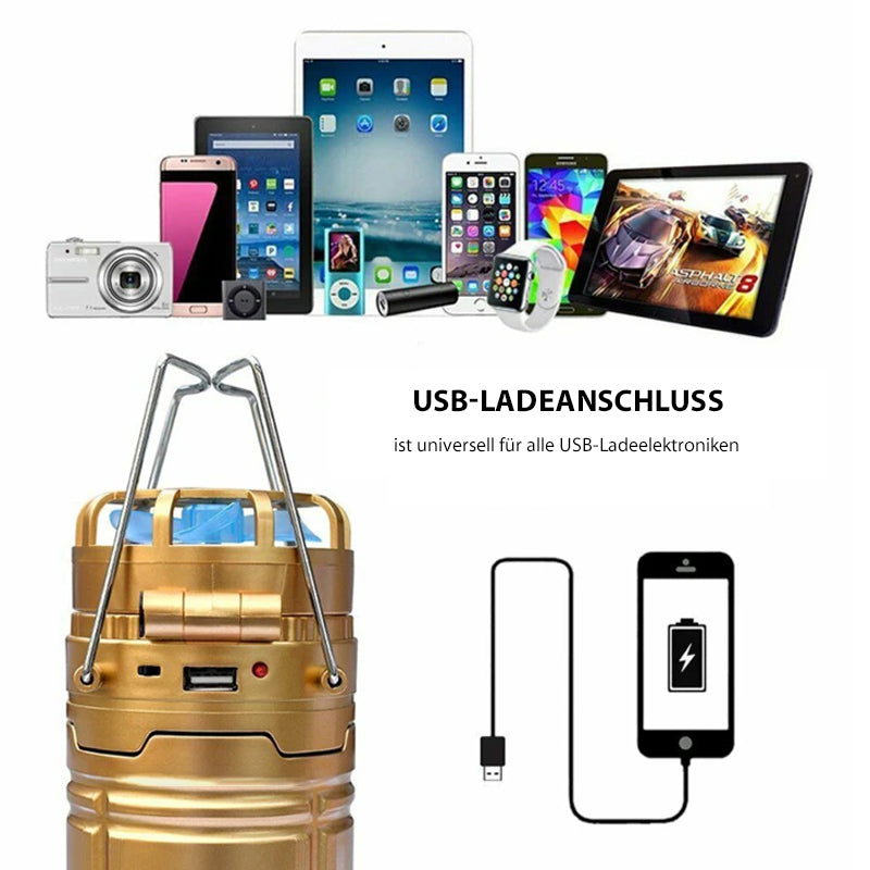 Gluschwein - 6 in 1 multifunktionales Campinglicht