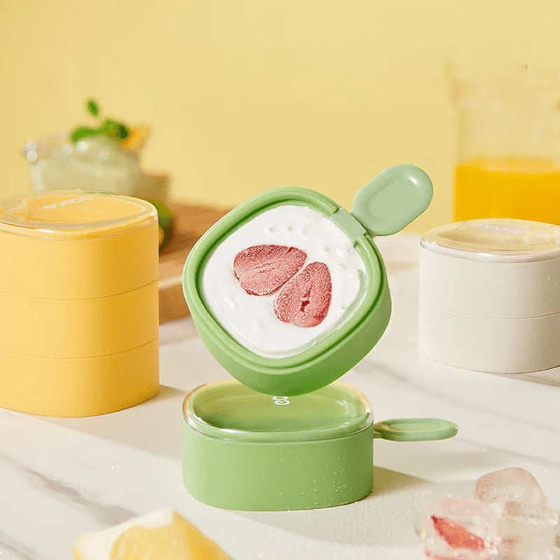 Gluschwein - Neue kreative mehrschichtige Eisform