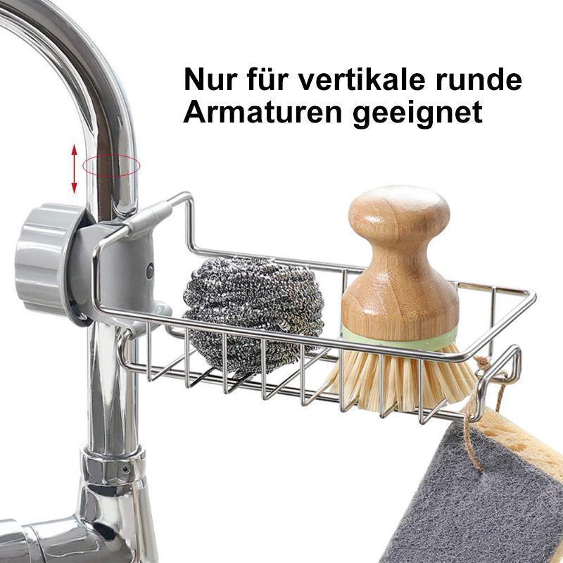 Gluschwein - Spülbecken Organisator Gestell für Küche und Badezimmer