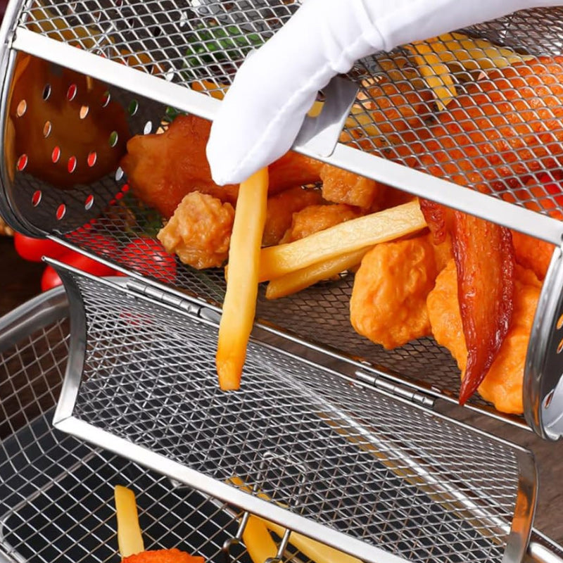 Gluschwein - Automatischer Drehgrill aus Edelstahl