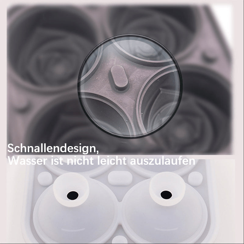 Gluschwein - Rose Eiswürfelform Aus Silikon
