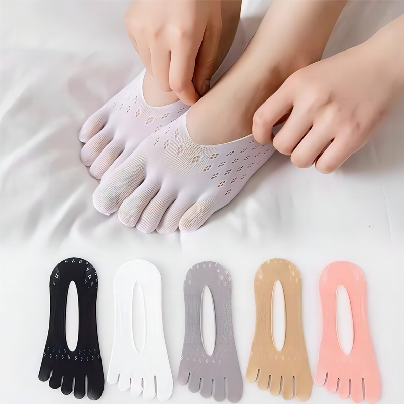 Calcetines con puntera para mujer