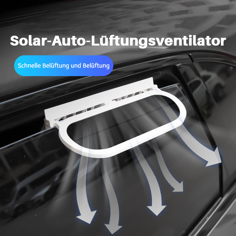 Gluschwein - Solarbetriebener Autoabluftventilator
