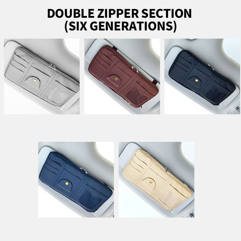 Bolsa para guardar tarjetas para el coche.