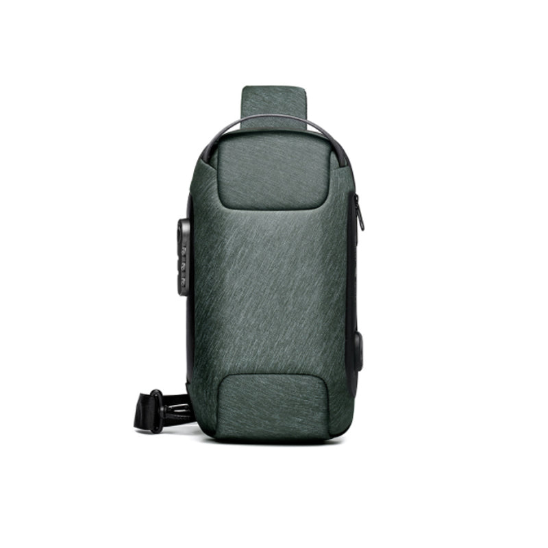 Gluschwein - USB-Brusttasche Für Herren Grün