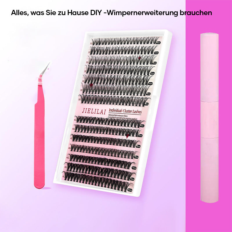 Gluschwein - Wiederverwendbares selbstklebendes Wimpernset