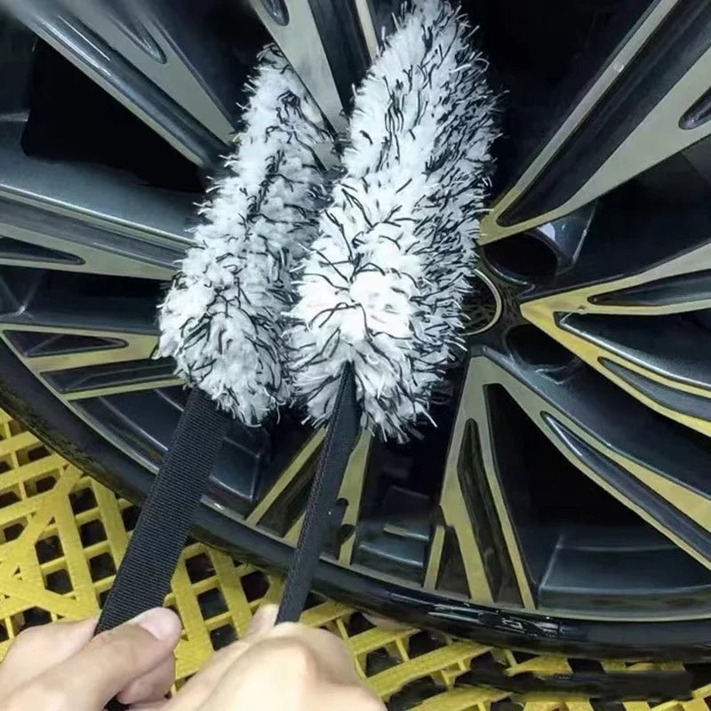 RimCleaner - Chiffon microfibre multifonctionnel – pour les zones difficiles d'accès de la voiture