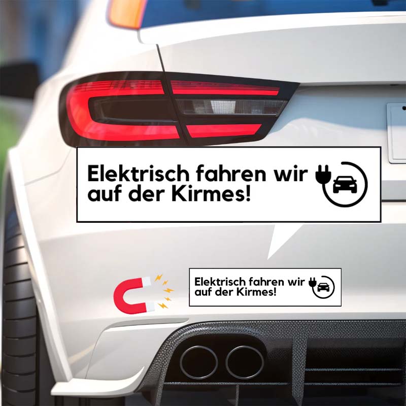 Gluschwein - Niedliche Auto-Dekorationsaufkleber