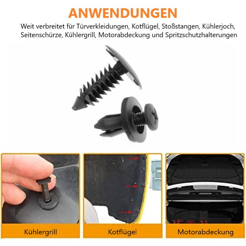 Gluschwein - Universal Auto Kunststoff Kotflügelbefestigungsclips