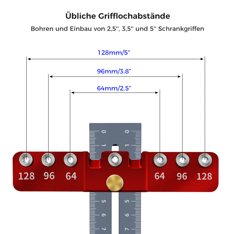 Gluschwein - Locher für Schubladengriffe