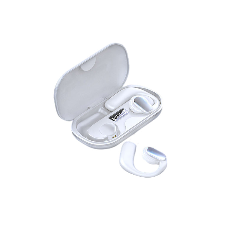 Gluschwein - TWS wireless bone conduction digital Bluetooth earbuds white
