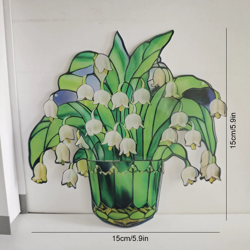 Gluschwein - Sonnenblume Acryl Fenster hÀngend