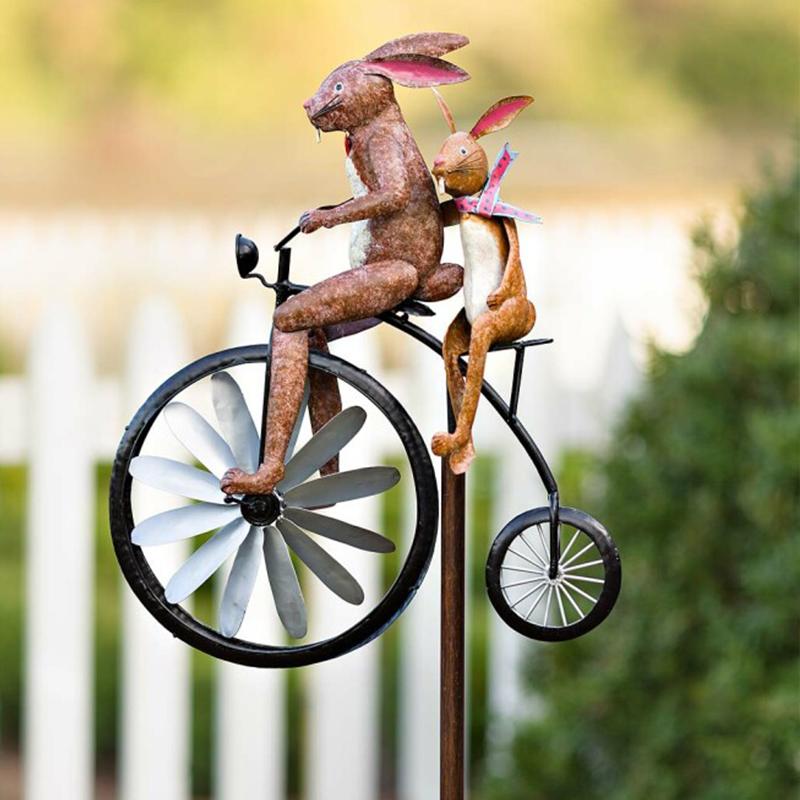 Gluschwein - Tierische Fahrradwindmühle Kaninchen