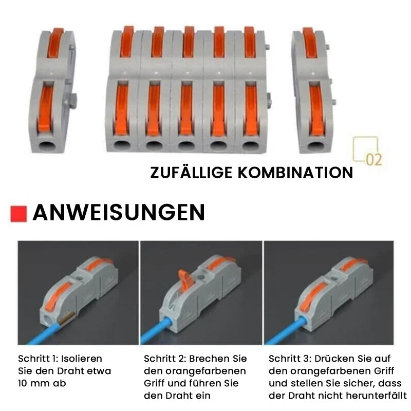 Gluschwein - Schnell Anschlussklemme