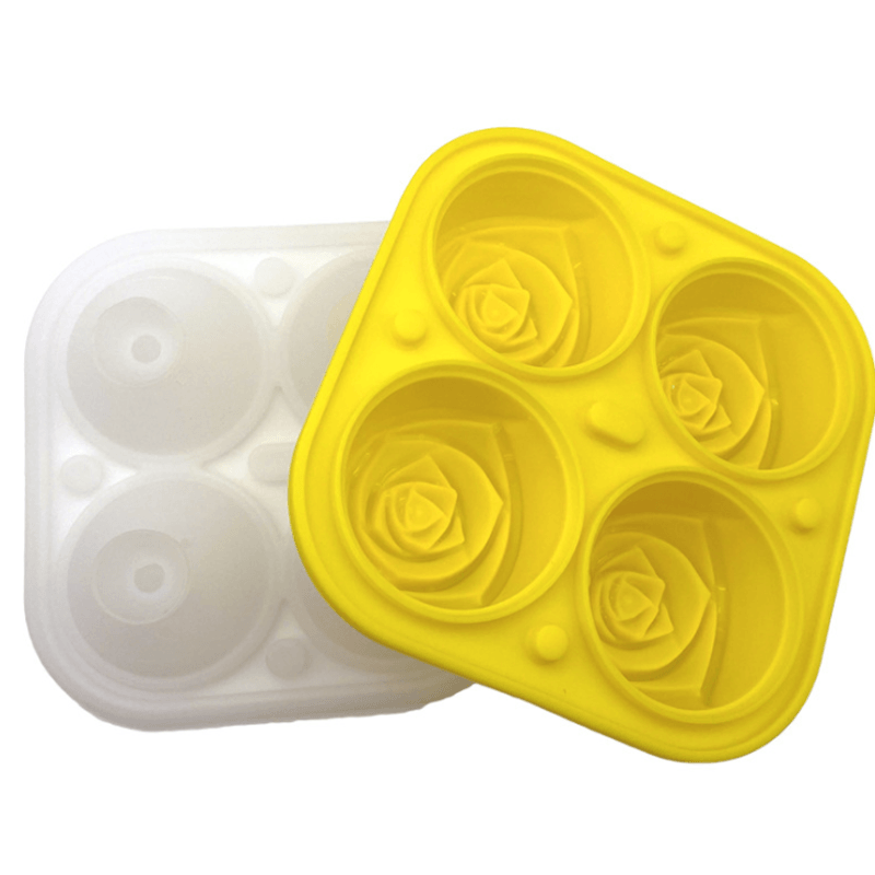 Gluschwein - Rose Eiswürfelform Aus Silikon