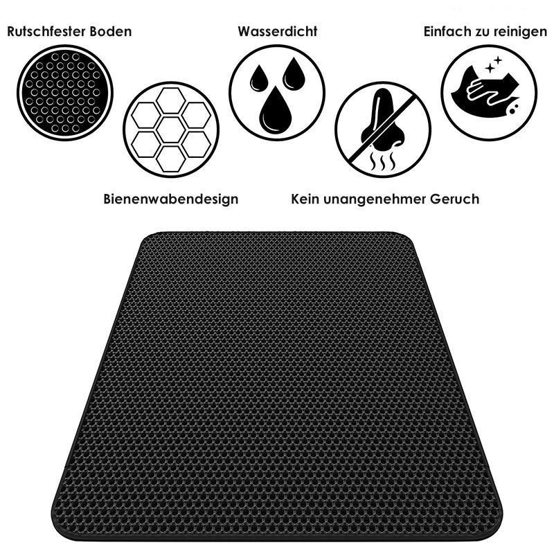 Gluschwein - Rutschfeste Katzenstreumatte