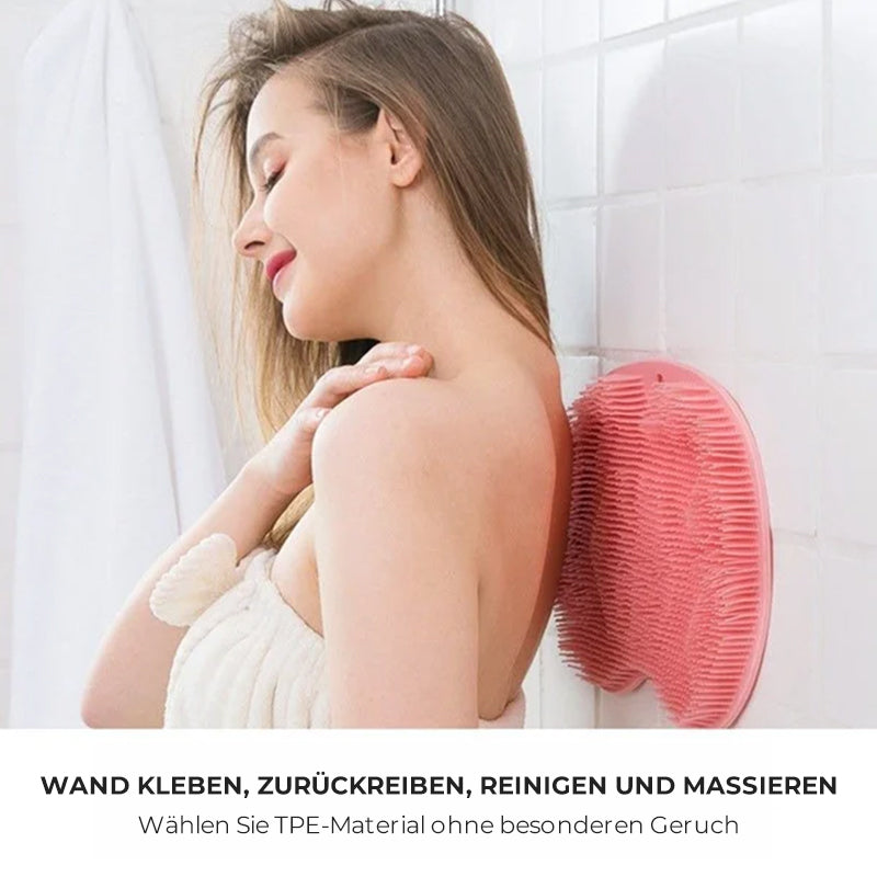 Gluschwein - Fuß- und Rückenschrubber für die Dusche, Massagepad