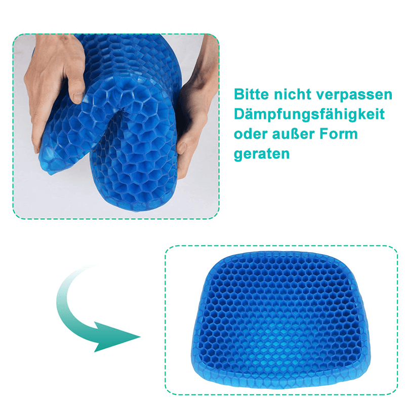 Gluschwein - Super Weich Silikon Rücken und Hintern Komfortkissen