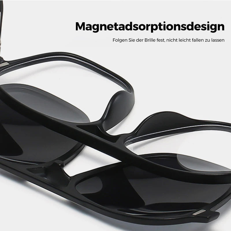 Gluschwein - Magnetisch polarisierte 3-in-1-Sonnenbrille
